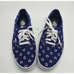 Vans x MLB Off the Wall Authentic Chicago Cubs Men's Size 13 Blue Sneakers